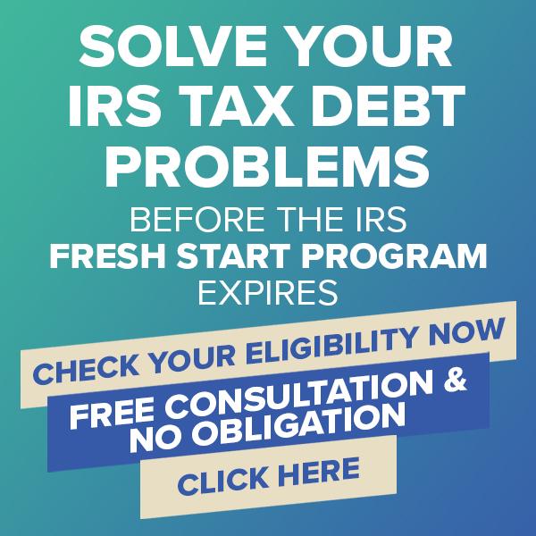 Fresh Start Tax Program