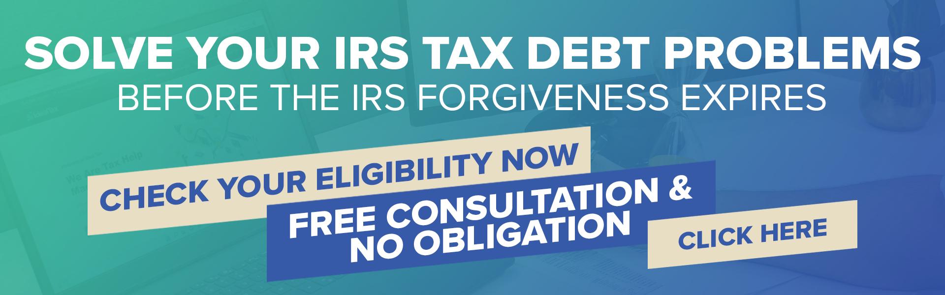 Tax Debt Relief IRS Program Ideal Tax